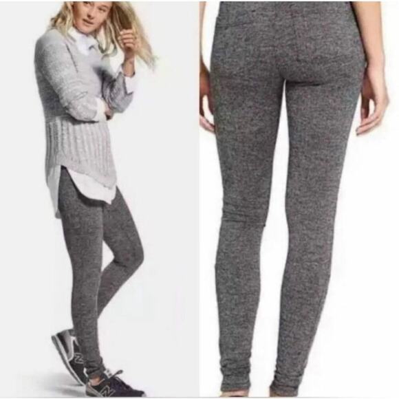 Athleta herringbone metro full length leggings tights womens size small - Picture 1 of 9